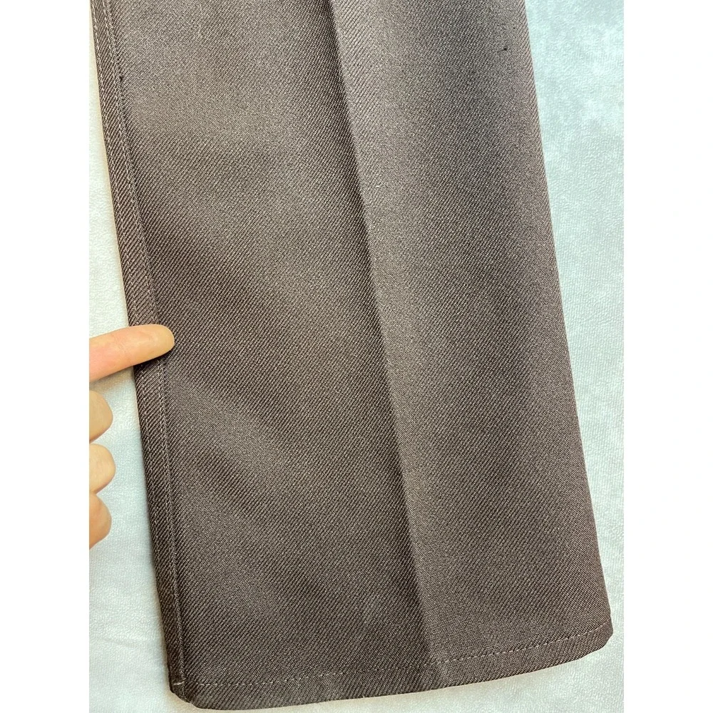 VINTAGE 70s Levis Pants Mens 32x32 Brown Slacks Black Tab Formal Preppy USA Made